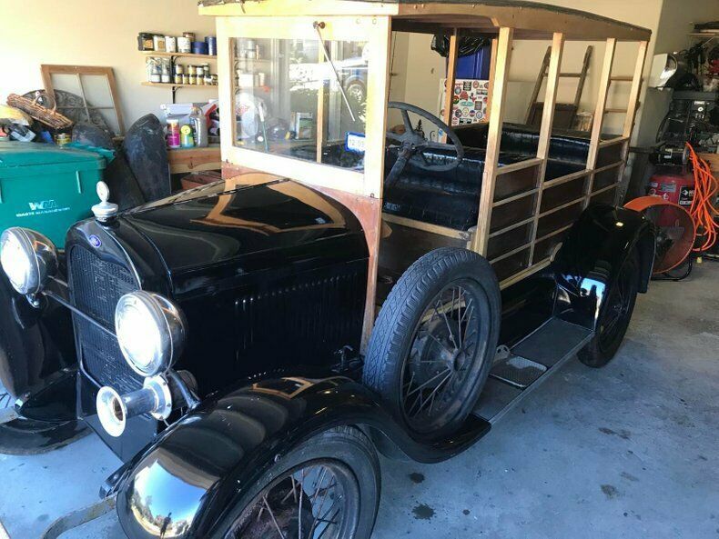 1928 Black Ford Model A