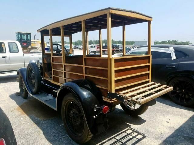 1928 Black Ford Model A