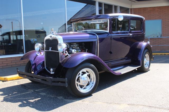 1928 Purple Ford Model A