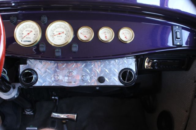 1928 Purple Ford Model A