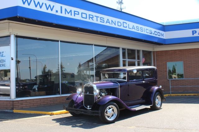 1928 Purple Ford Model A