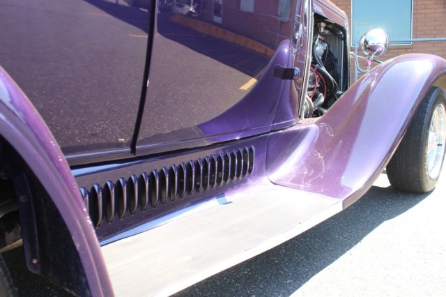 1928 Purple Ford Model A