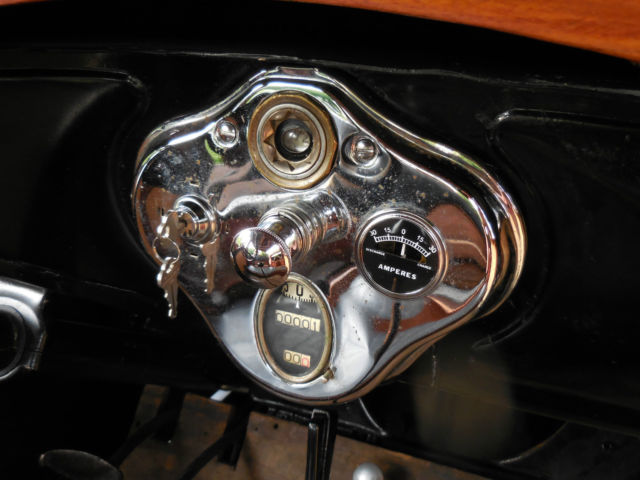 1928 Black and Walnut Ford Model A WoodyTruck