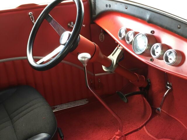 1928 Mostly Black Ford Model A