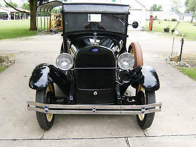 1928 Black Ford Model A Pickup