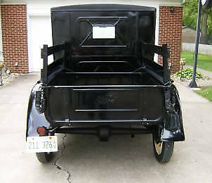 1928 Black Ford Model A Pickup