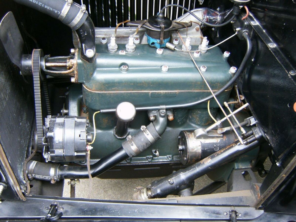 1928 Black Ford Model A Pickup