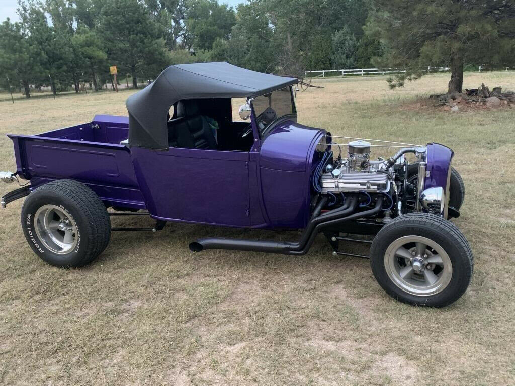 1928 Burgundy Ford Roadster