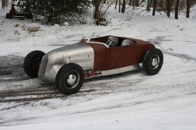 1928 red primer Ford Other roadster