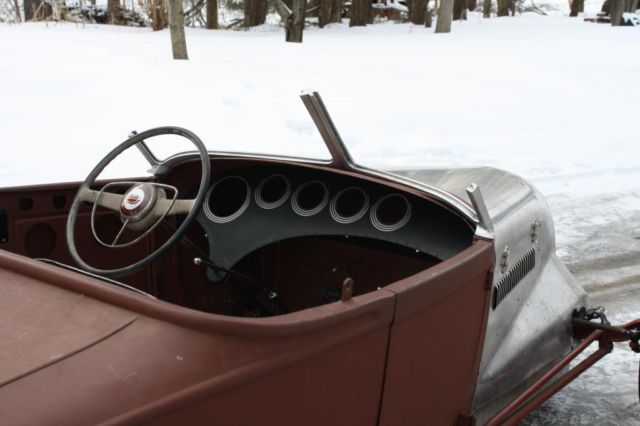 1928 red primer Ford Other roadster