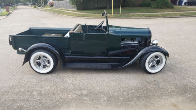 1928 Green / Black Ford Model A Standard Cab Pickup
