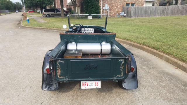 1928 Green / Black Ford Model A Standard Cab Pickup