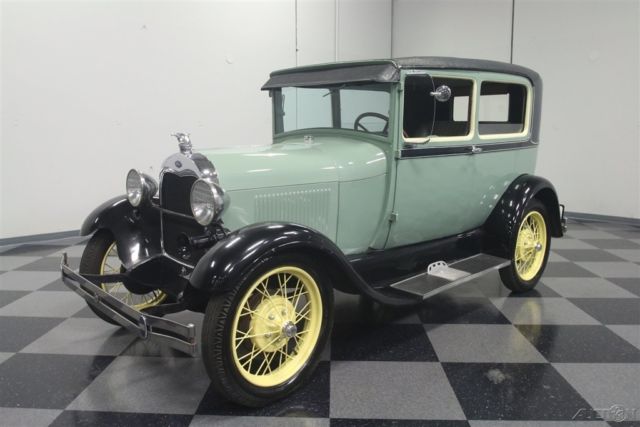 1928 Green Ford Model A