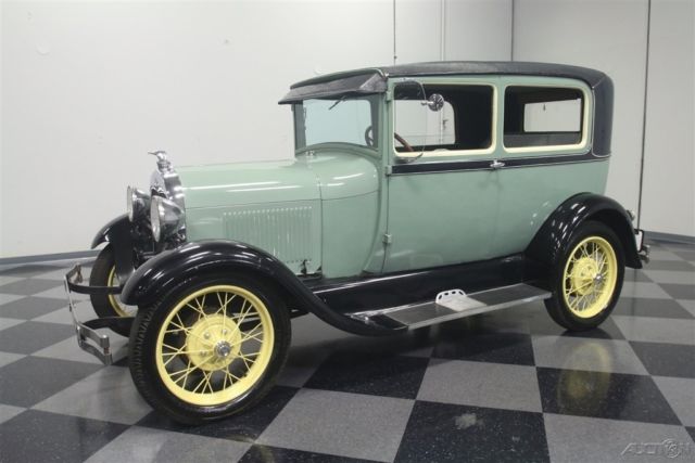 1928 Green Ford Model A