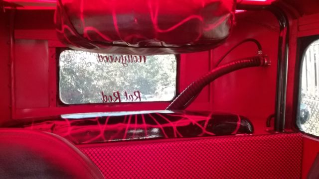 1928 Black Ford Model A Sedan