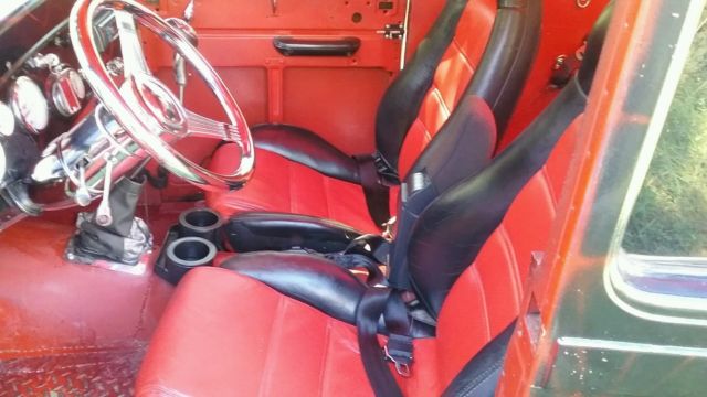 1928 Black Ford Model A Sedan