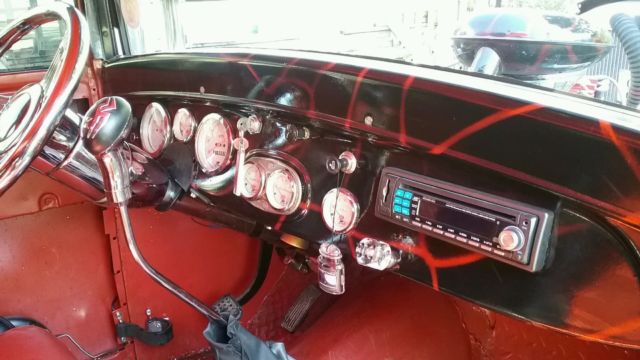 1928 Black Ford Model A Sedan