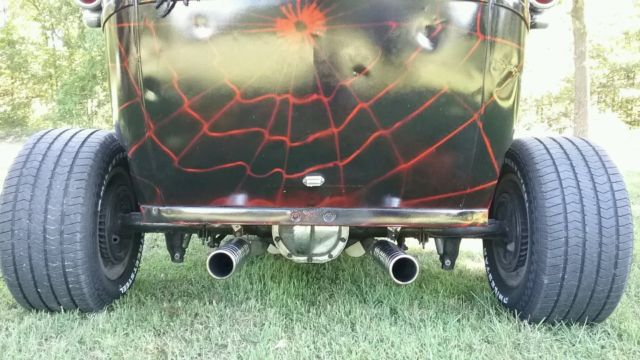 1928 Black Ford Model A Sedan