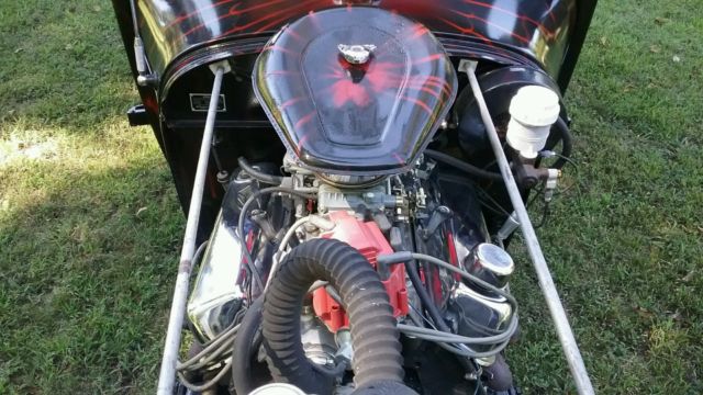 1928 Black Ford Model A Sedan