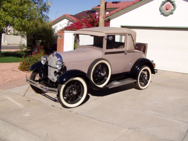 1928 rose badge Ford Model A