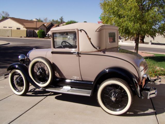 1928 rose badge Ford Model A