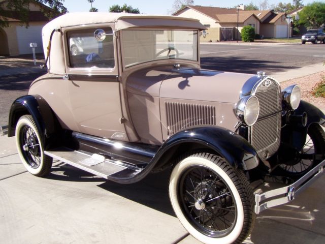 1928 rose badge Ford Model A