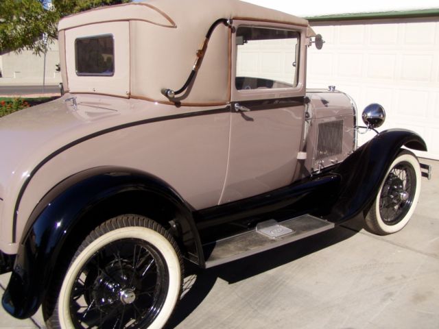 1928 rose badge Ford Model A