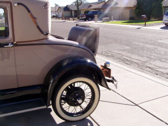 1928 rose badge Ford Model A