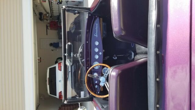 1928 Purple Ford A Convertible