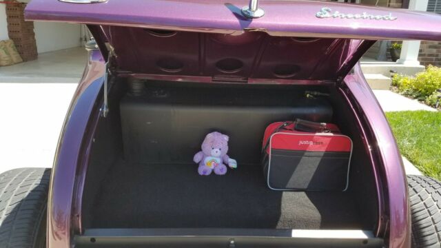 1928 Purple Ford A Convertible