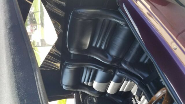 1928 Purple Ford A Convertible