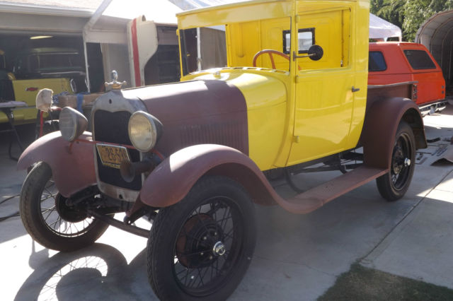 1928 Bright Yellow Ford Other Pickups Truck