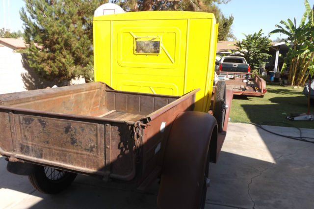 1928 Bright Yellow Ford Other Pickups Truck