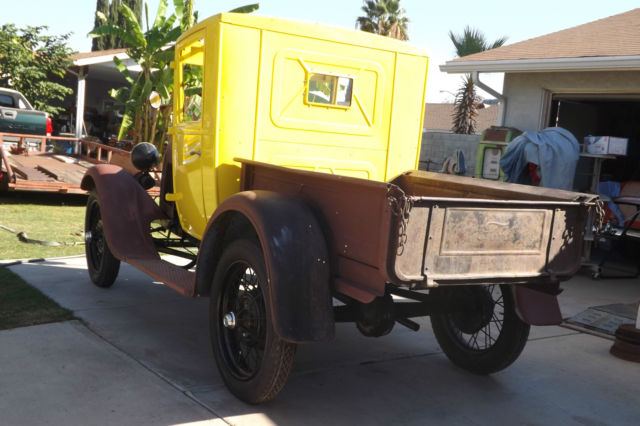 1928 Bright Yellow Ford Other Pickups Truck