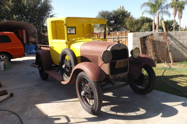 1928 Bright Yellow Ford Other Pickups Truck