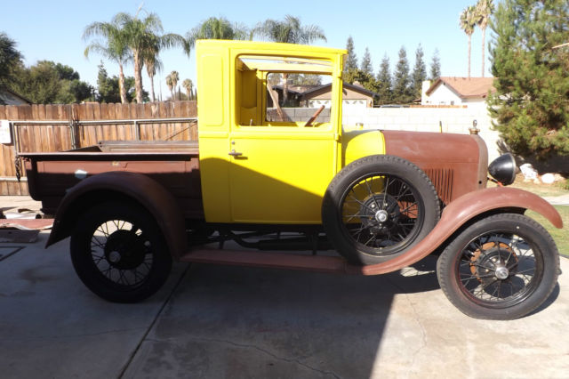 1928 Bright Yellow Ford Other Pickups Truck
