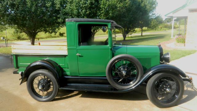 1928 Green Ford Model A Standard Cab Pickup
