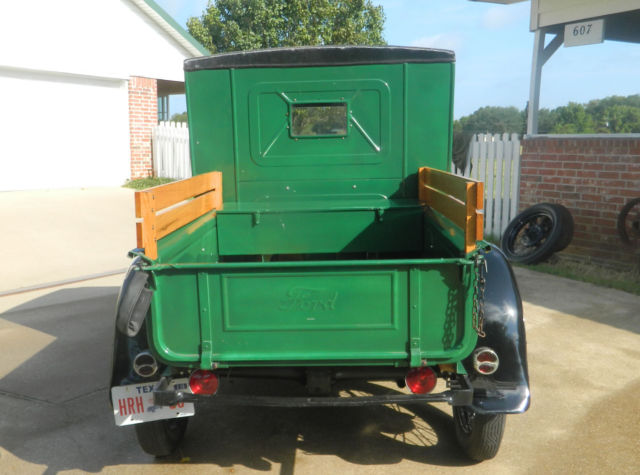 1928 Green Ford Model A Standard Cab Pickup