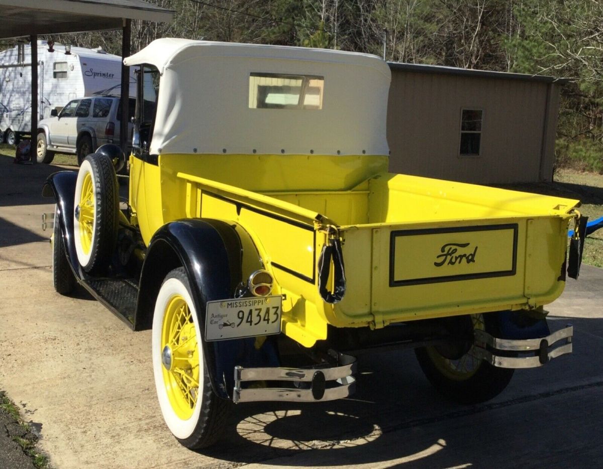 1928 Ford Model A Convertible