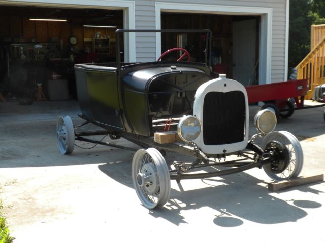 1928 Black Ford Model A RPU
