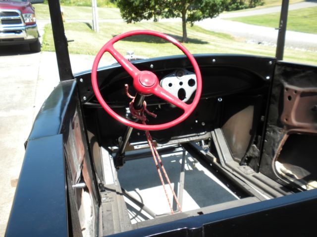 1928 Black Ford Model A RPU