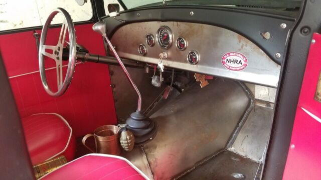 1928 Black Ford Model A Coupe