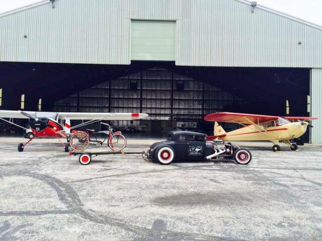 1928 Black Ford Model A Coupe