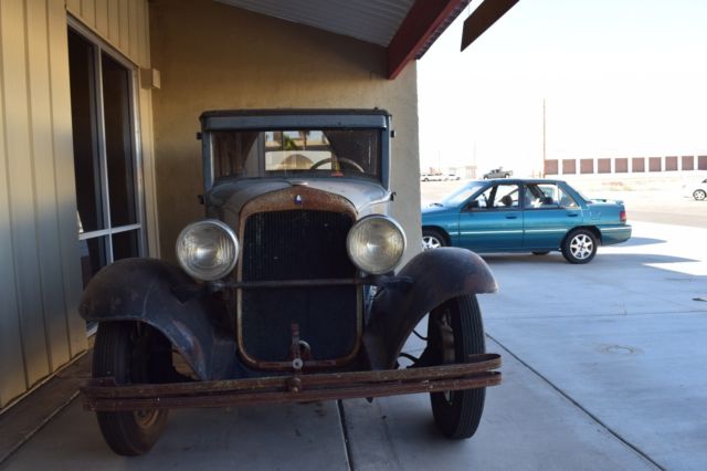 1929 Blue Chrysler Plymouth 4door
