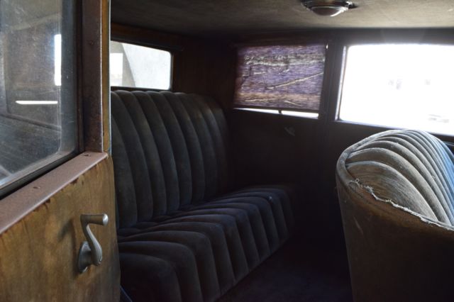 1929 Blue Chrysler Plymouth 4door