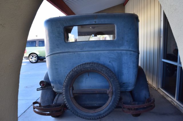 1929 Blue Chrysler Plymouth 4door