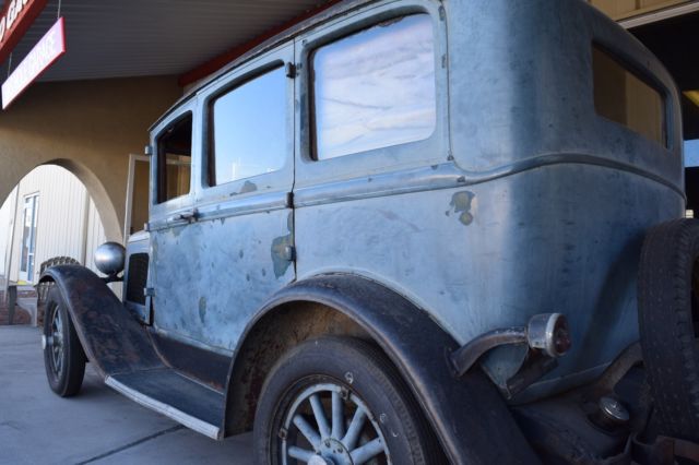 1929 Blue Chrysler Plymouth 4door