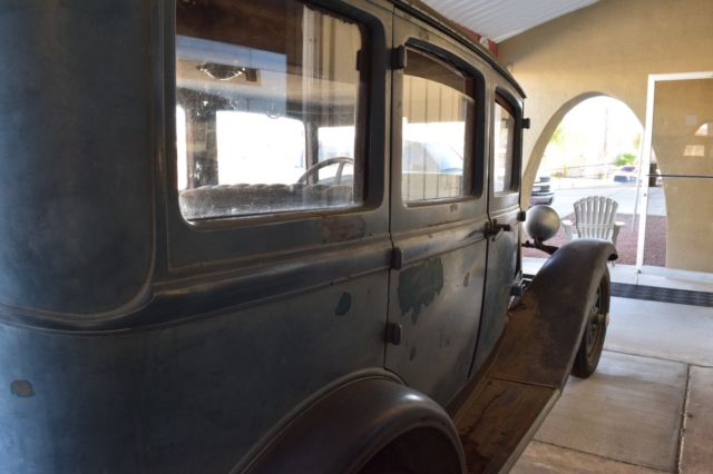 1929 Blue Chrysler Plymouth 4door