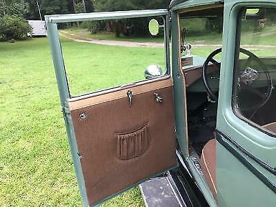 1928 Green Ford Model A Coupe
