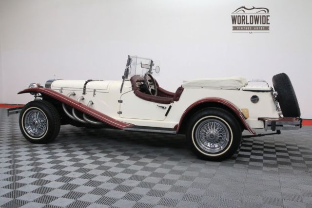 1928 White Mercedes-Benz GAZELLE